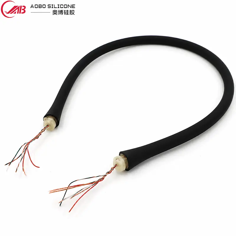 Neck Worn Silicone Cable