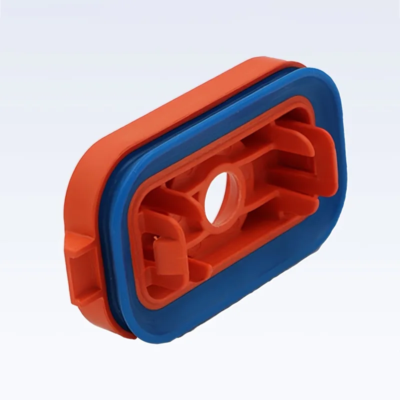 ชิ้นส่วนพลาสติกยางซิลิโคนเหลว Overmolding